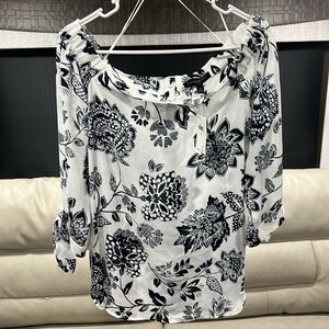 NWT Banana Republic Flora Blouse M 🎀
